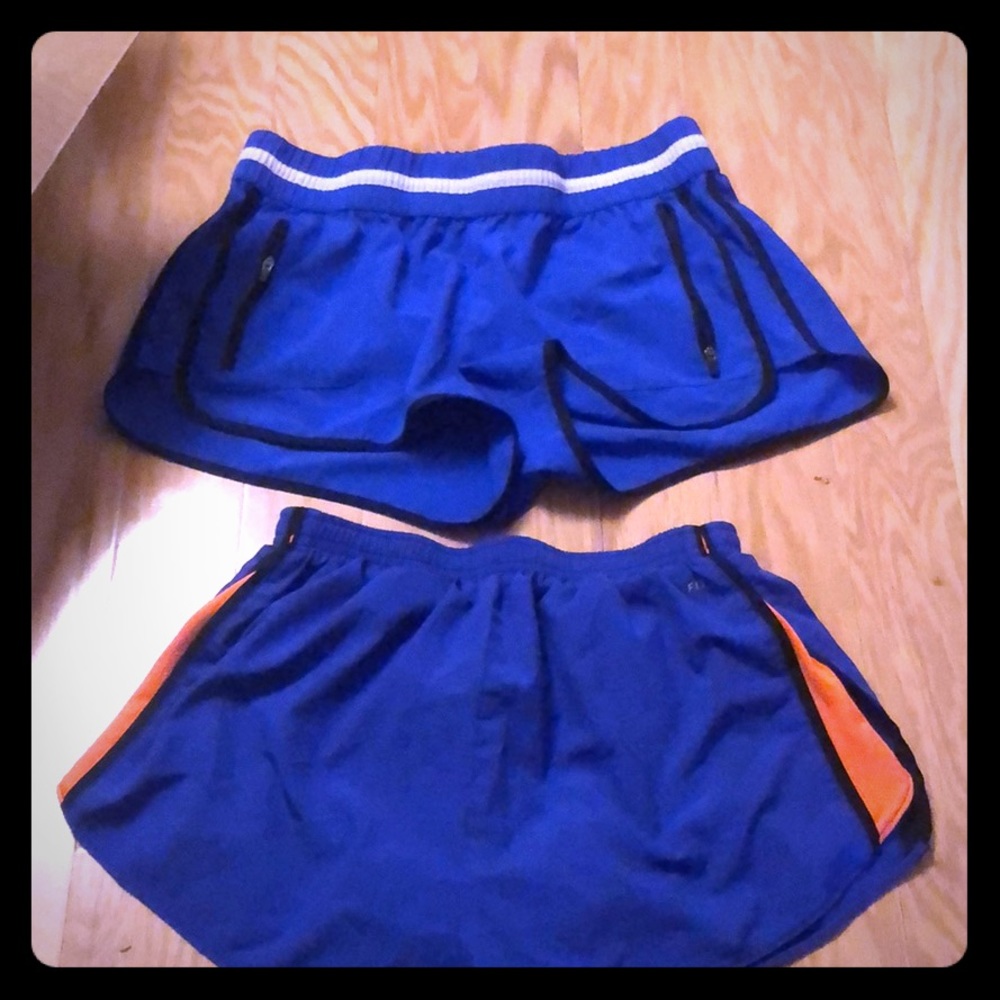 Active wear shorts